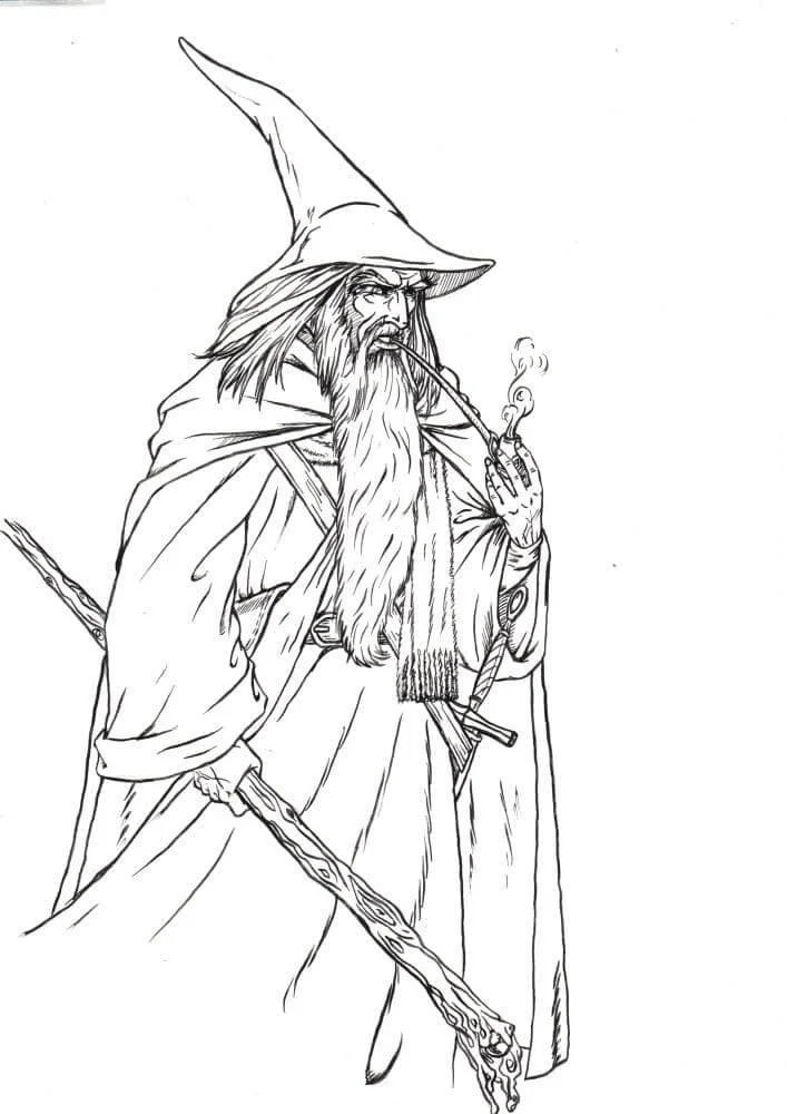 The Lord of the Rings Coloring Pages 34