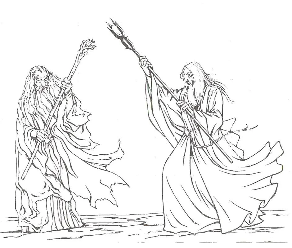 The Lord of the Rings Coloring Pages 48