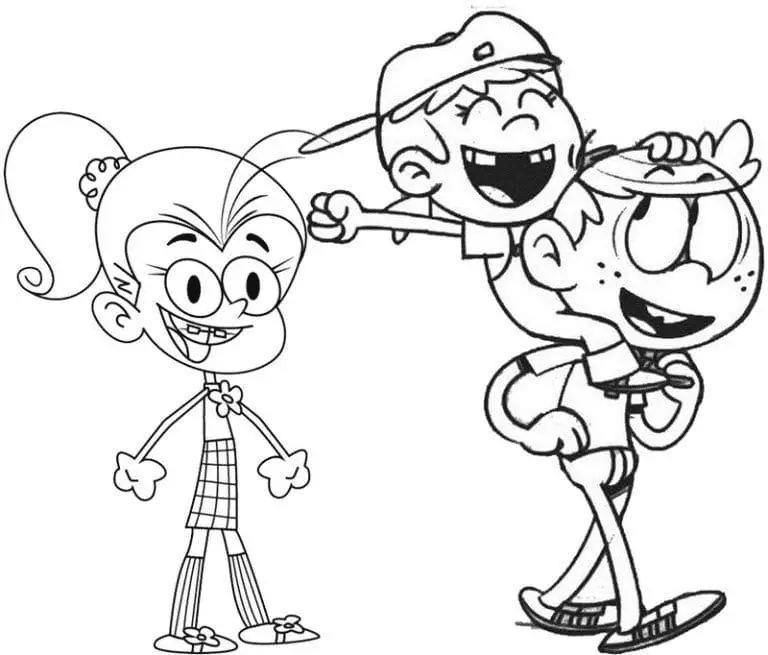 The Loud House Coloring Pages 49