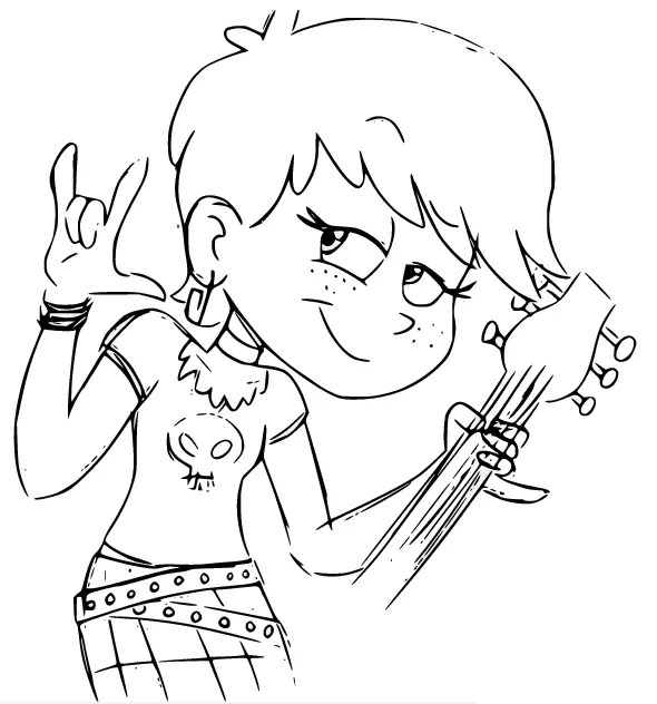 The Loud House Coloring Pages 53