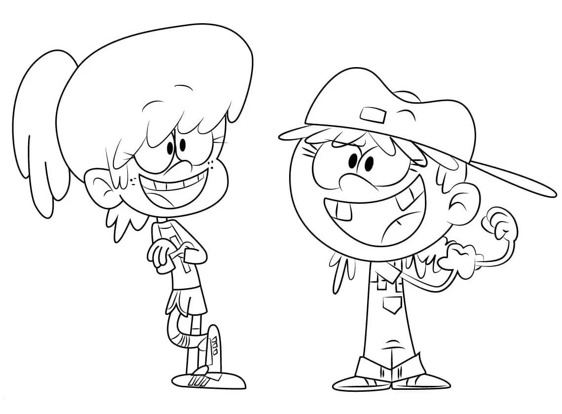 Desenhos de The Loud House Para Colorir 60