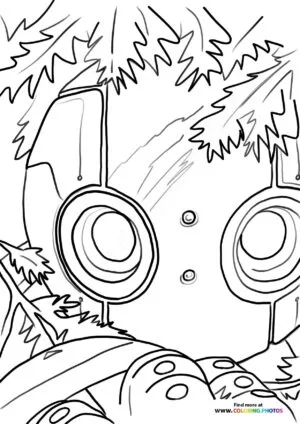 The Wild Robot Coloring Pages 5