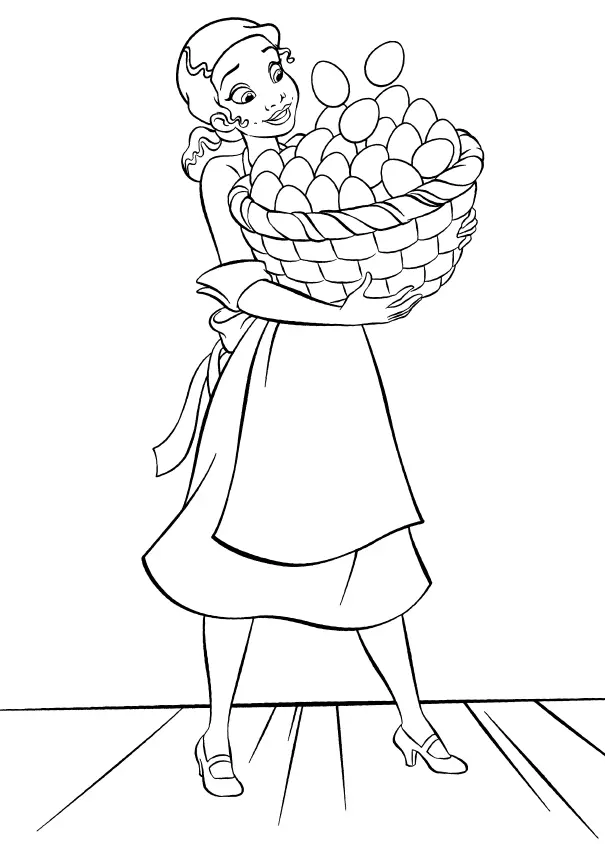 Tiana Coloring Pages 19