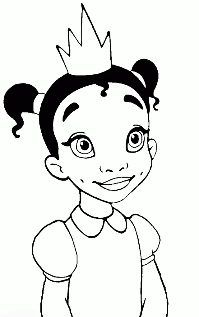 Tiana Coloring Pages 33