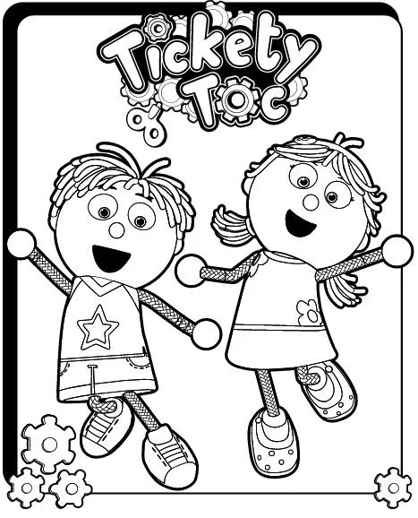 Desenhos de Tickety Toc Para Colorir 1