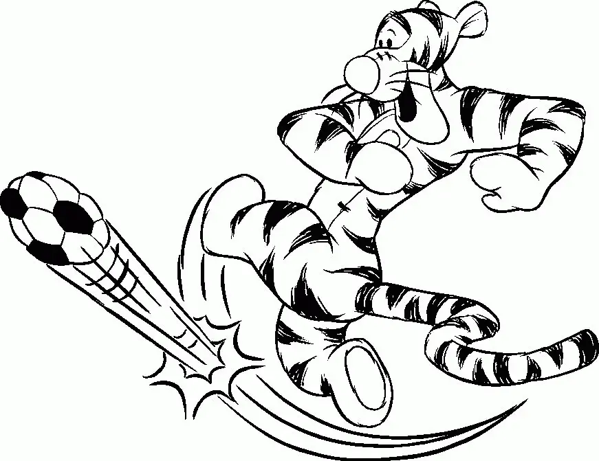 Desenhos de Tigre Para Colorir 129