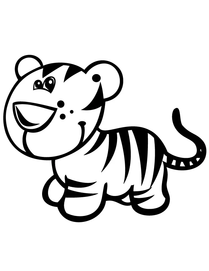 Tiger Coloring Pages 73