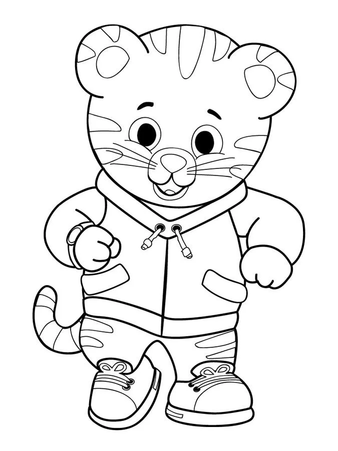 Desenhos de Tigre Para Colorir 77