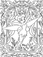 Tinkerbell Coloring Pages 1