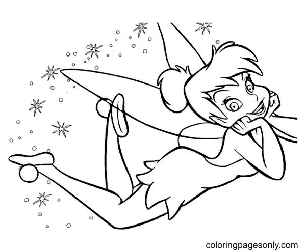 Tinkerbell Coloring Pages 36