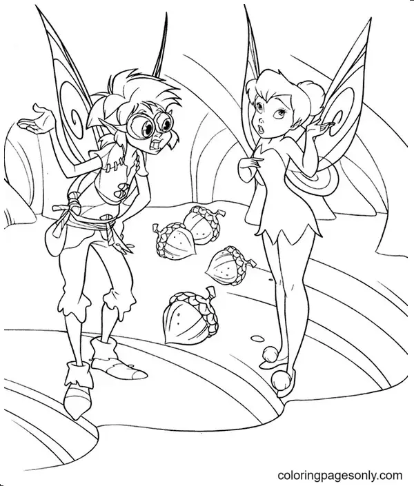 Tinkerbell Coloring Pages 52