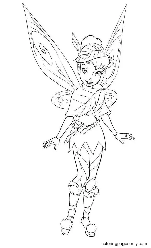 Desenhos de Tinkerbell Para Colorir 57