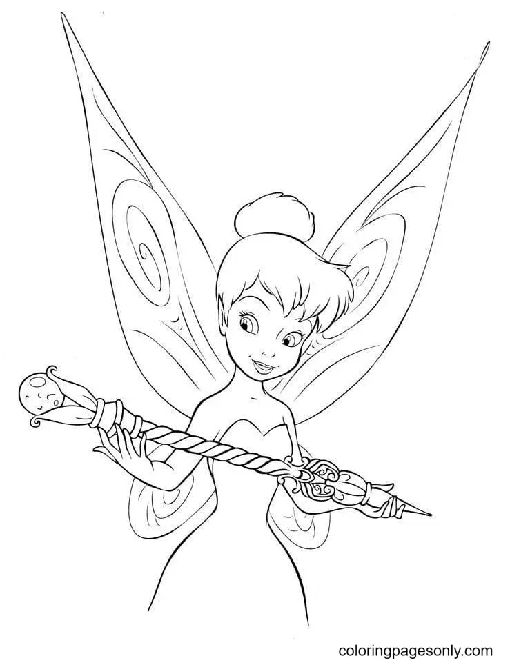 Tinkerbell Coloring Pages 65