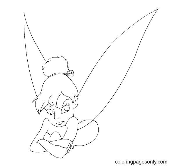 Tinkerbell Coloring Pages 71