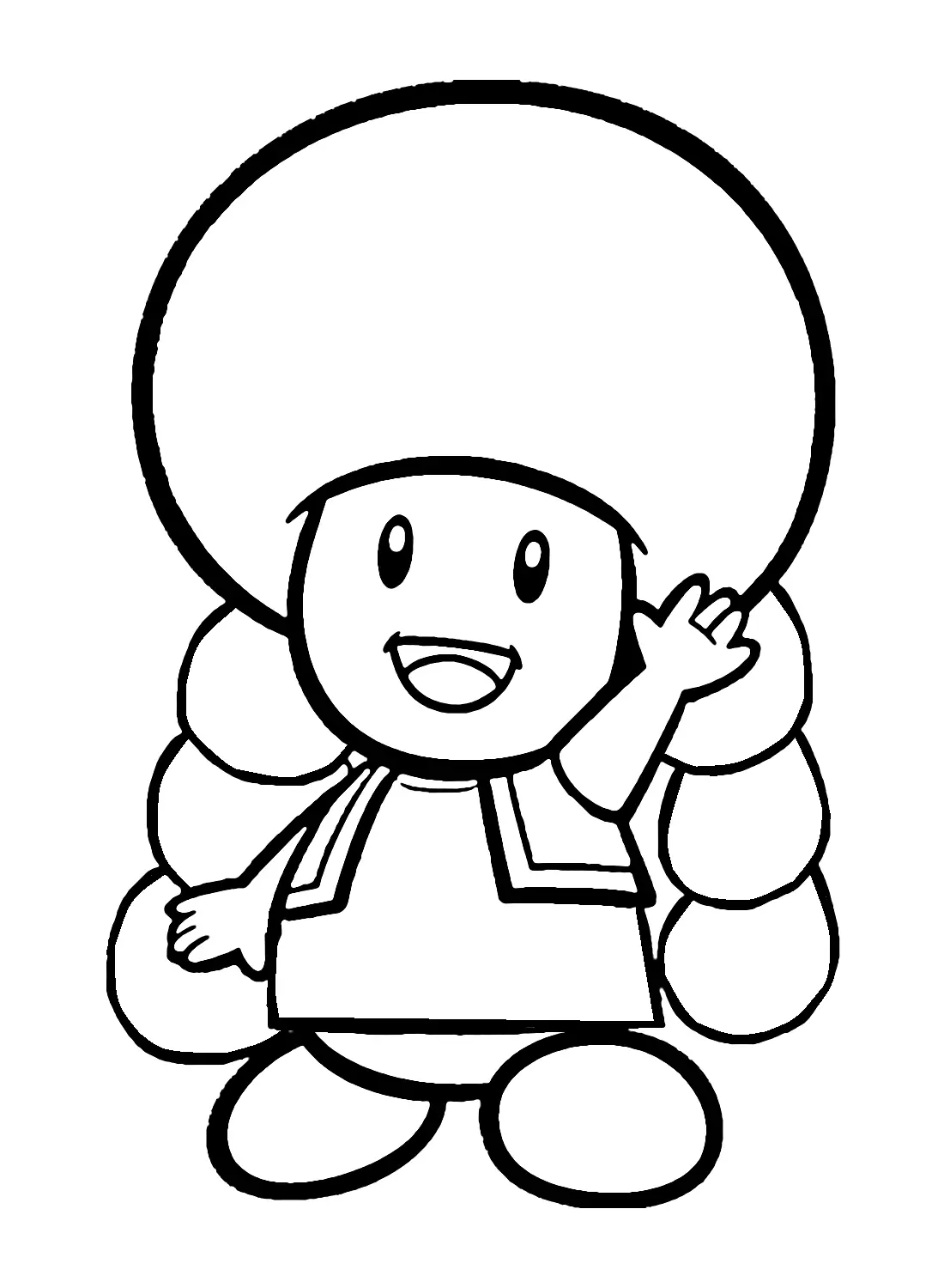 Desenhos de Toadette Para Colorir e Imprimir - Pintar Grátis Online