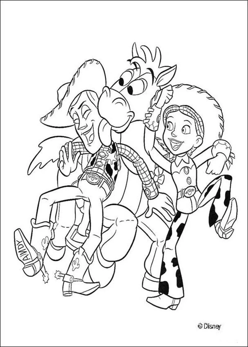 Desenhos de Toy Story 4 Para Colorir 54