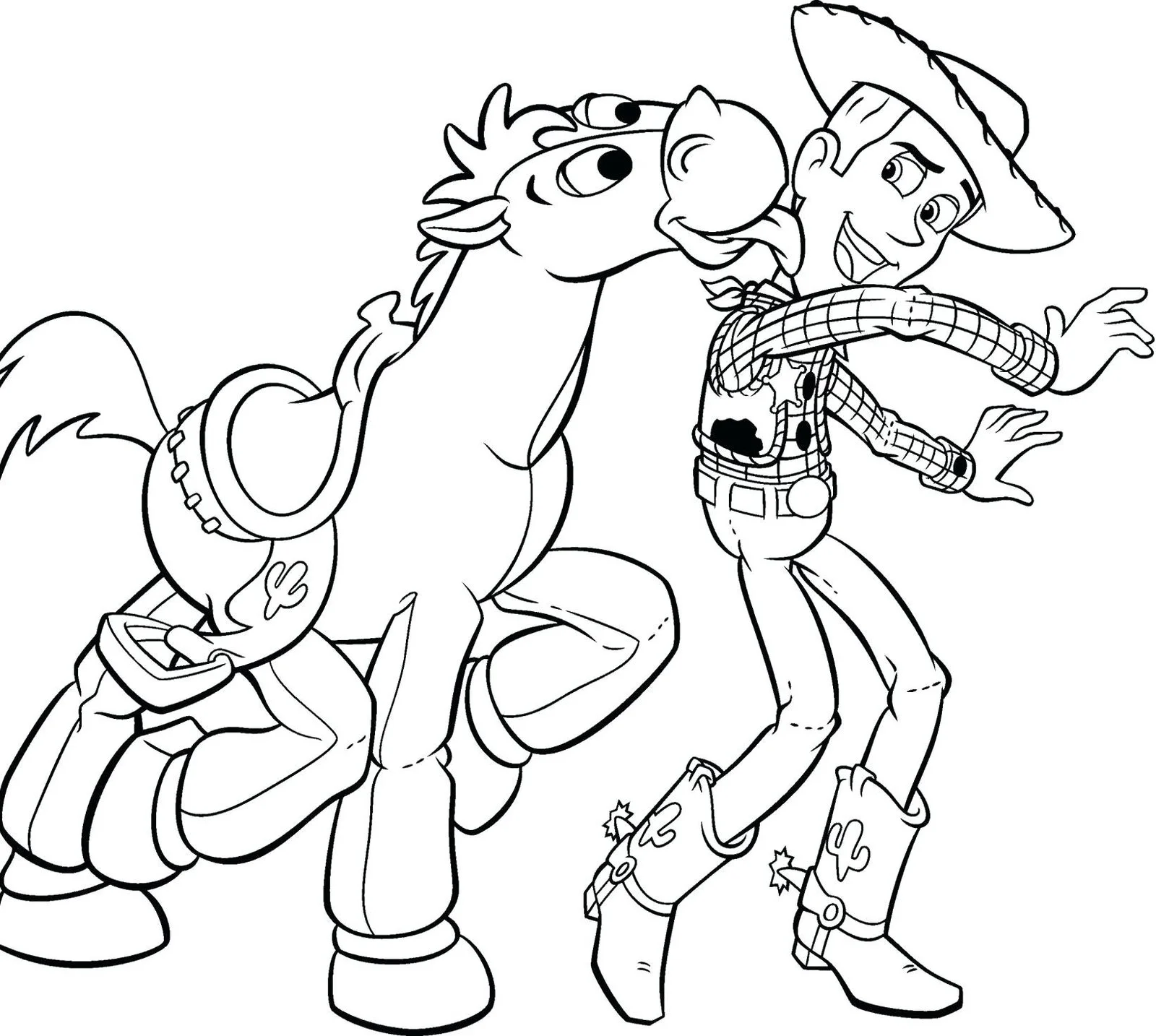 Desenhos de Toy Story 4 Para Colorir