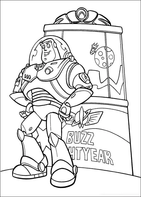 Toy Story Coloring Pages 16