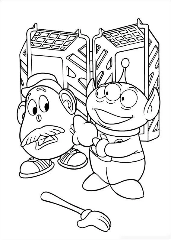 Toy Story Coloring Pages 22