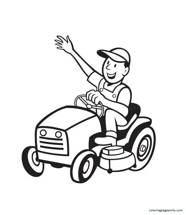 Tractor Coloring Pages 19