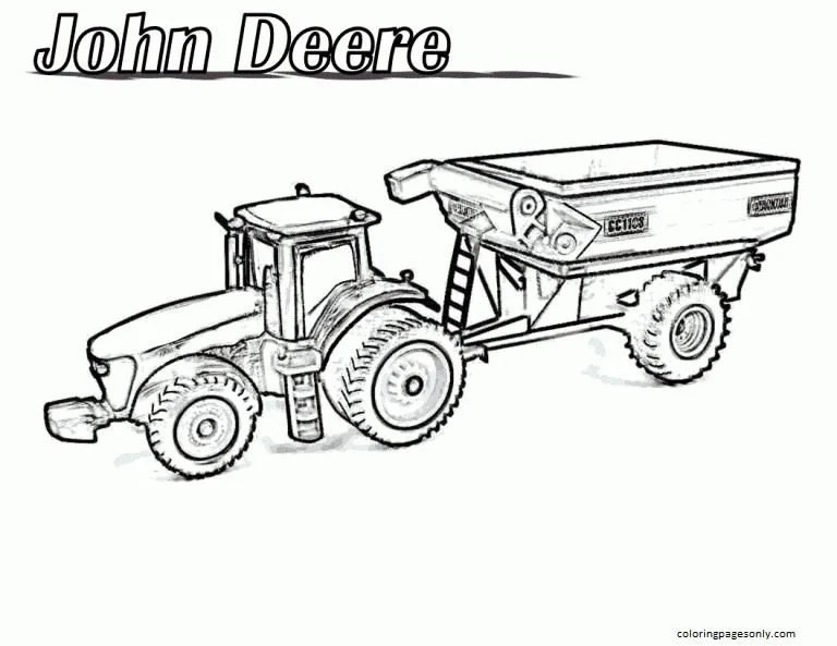 Tractor Coloring Pages 22