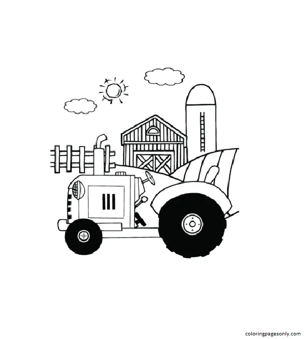 Tractor Coloring Pages 30