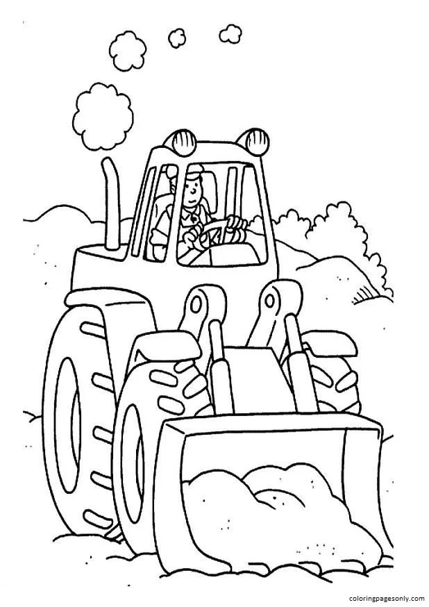 Tractor Coloring Pages 32