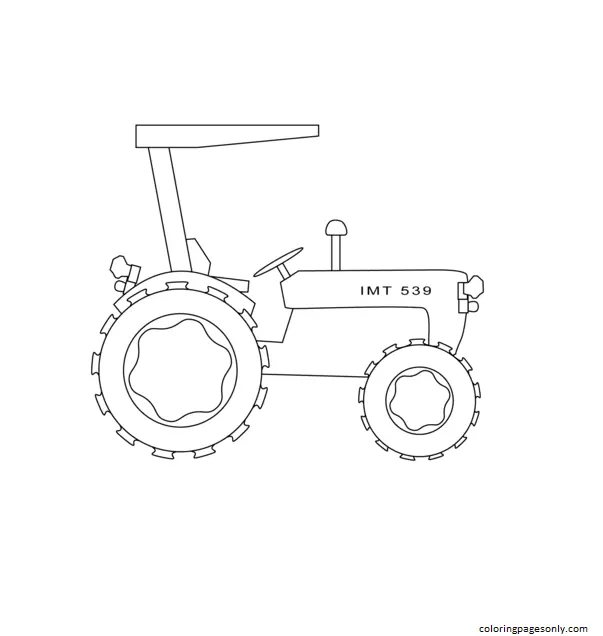 Tractor Coloring Pages 34