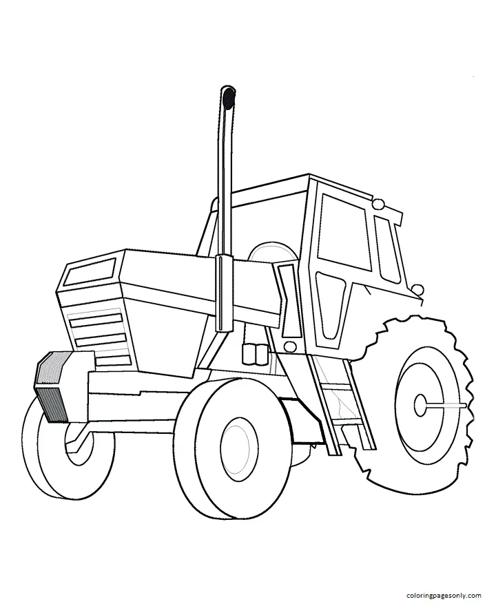 Tractor Coloring Pages 35