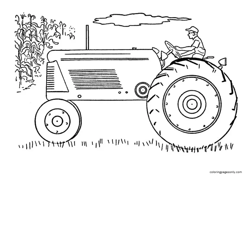 Tractor Coloring Pages 39