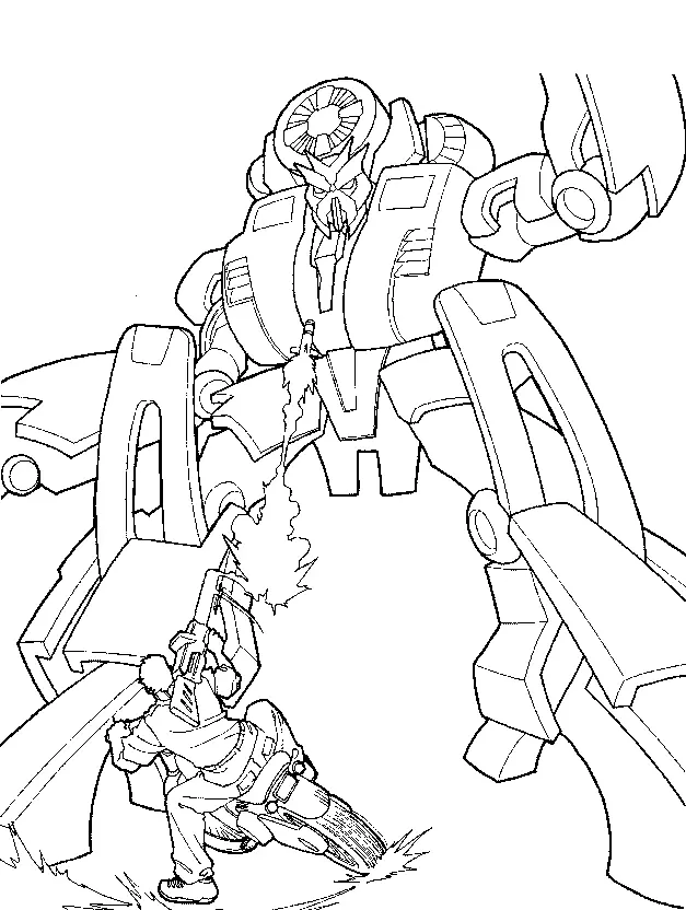 Transformers Coloring Pages 106