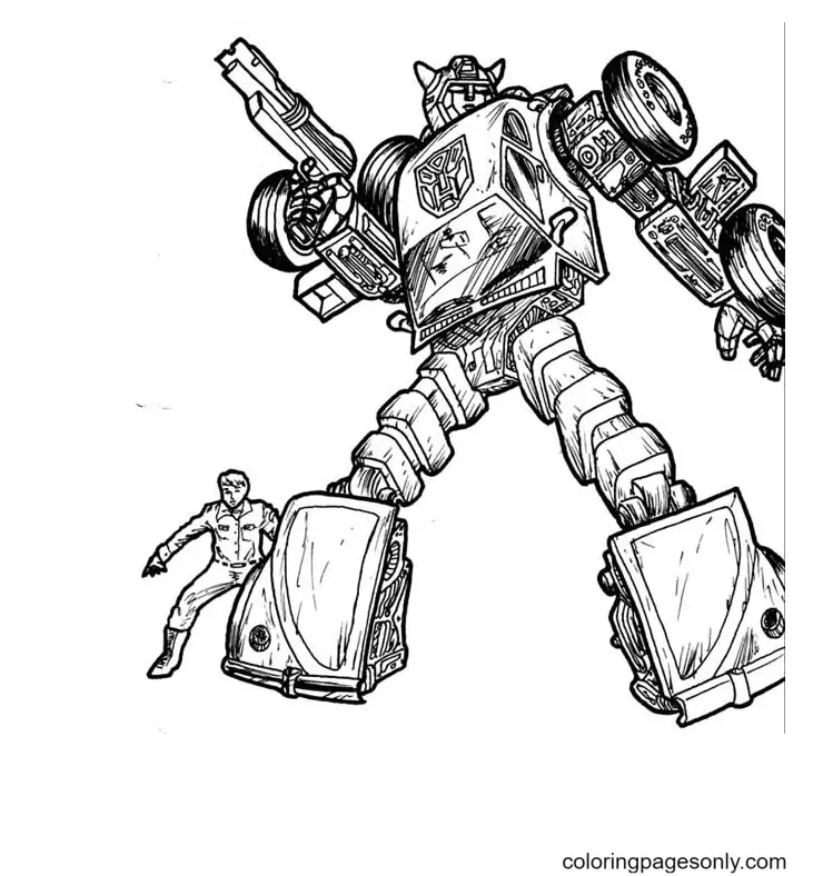 Transformers Coloring Pages 130