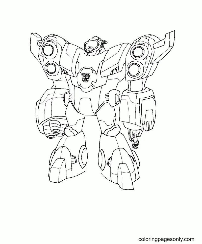 Transformers Para Colorear 132