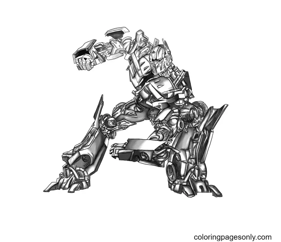 Transformers Coloring Pages 139