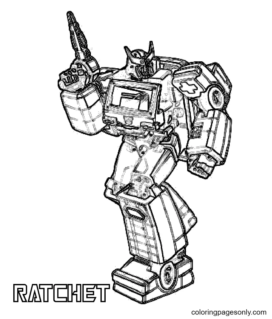 Desenhos de Transformers Para Colorir 144