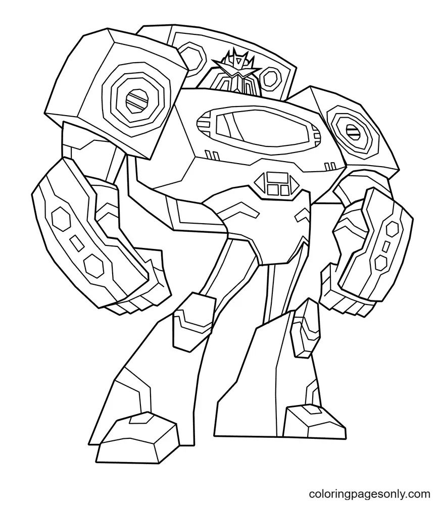 Transformers Para Colorear 146