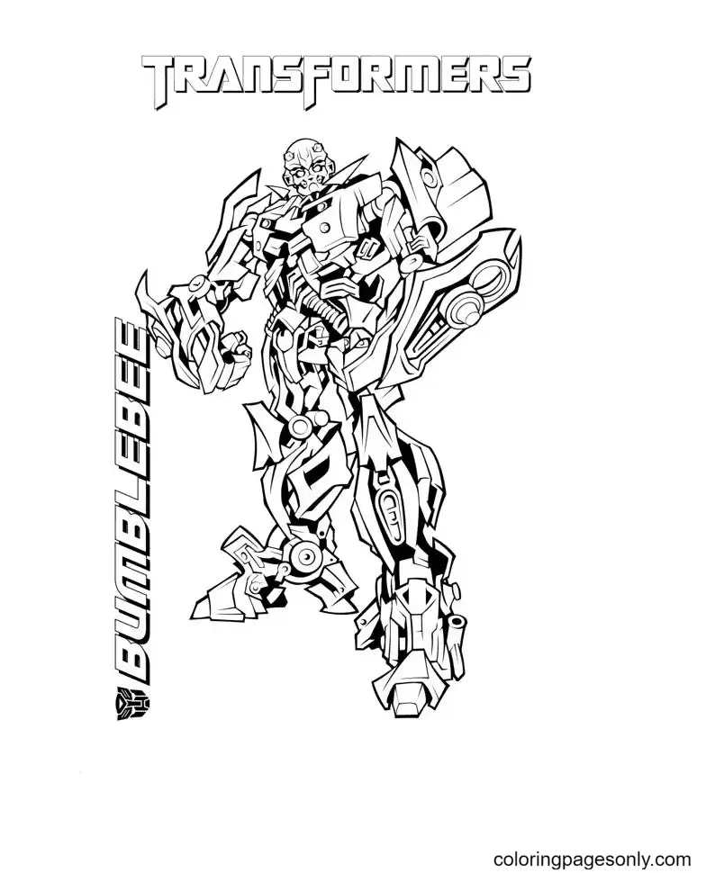 Transformers Para Colorear 147