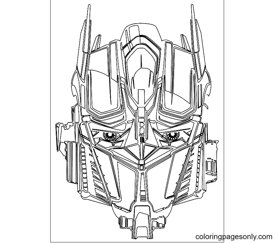 Transformers Para Colorear 148