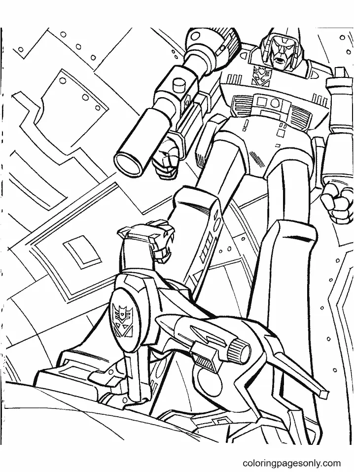 Transformers Coloring Pages 150