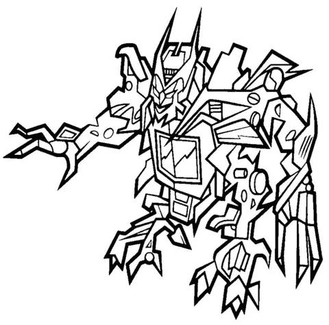 Transformers Para Colorear 49