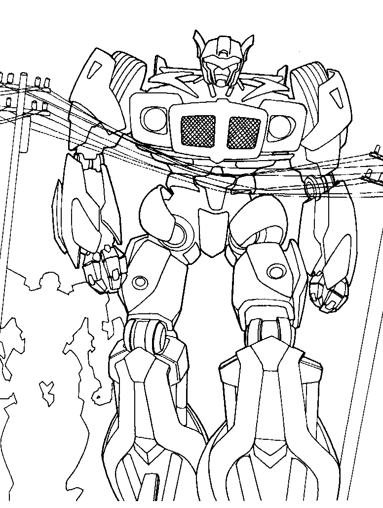 Transformers Para Colorear 52