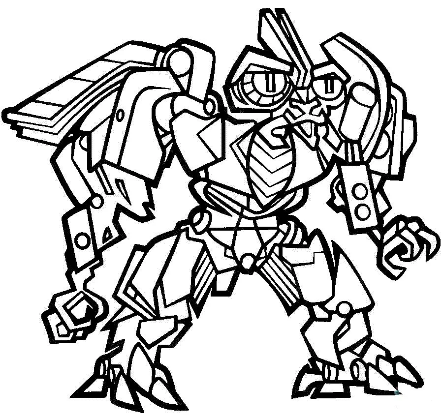 Transformers Para Colorear 57