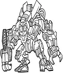 Transformers Para Colorear 79