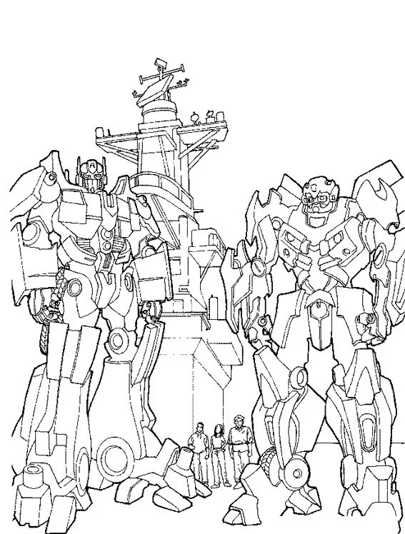 Transformers Para Colorear 95