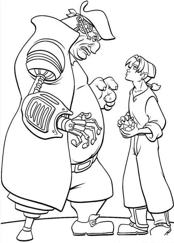 Treasure Planet Coloring Pages 7