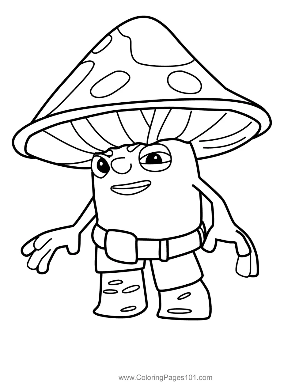 Tree Fu Tom para Colorir 5