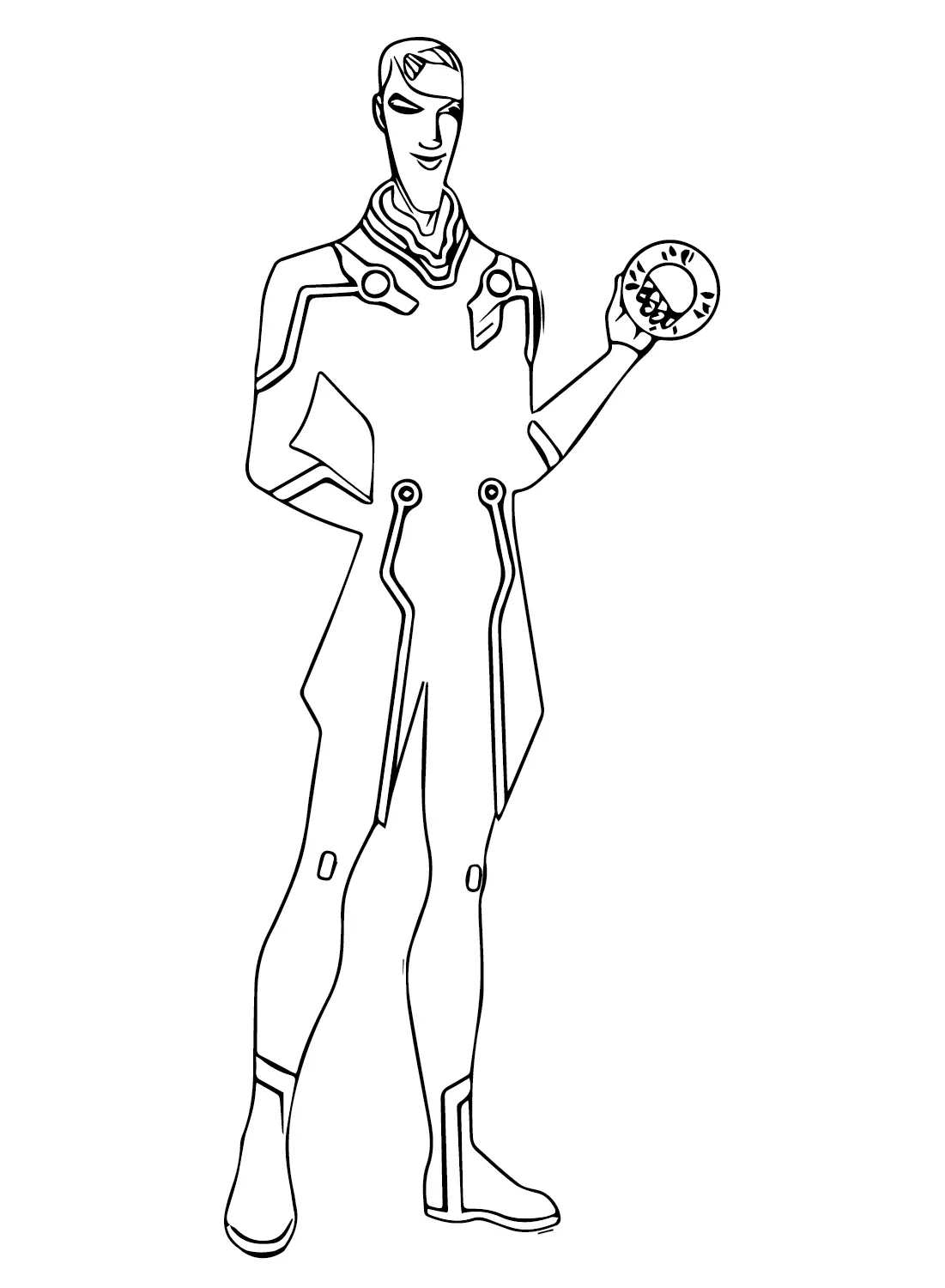 Tron Coloring Pages