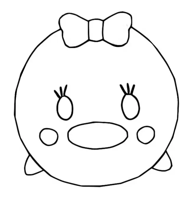 Tsum Tsum Coloring Pages 52