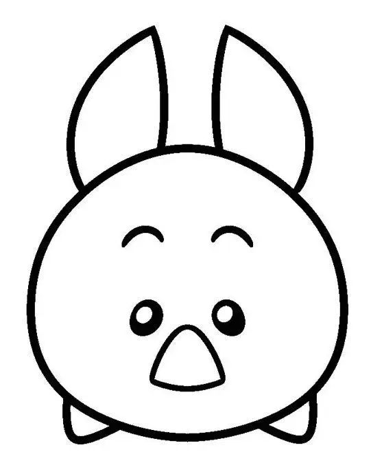 Tsum Tsum Coloring Pages 53