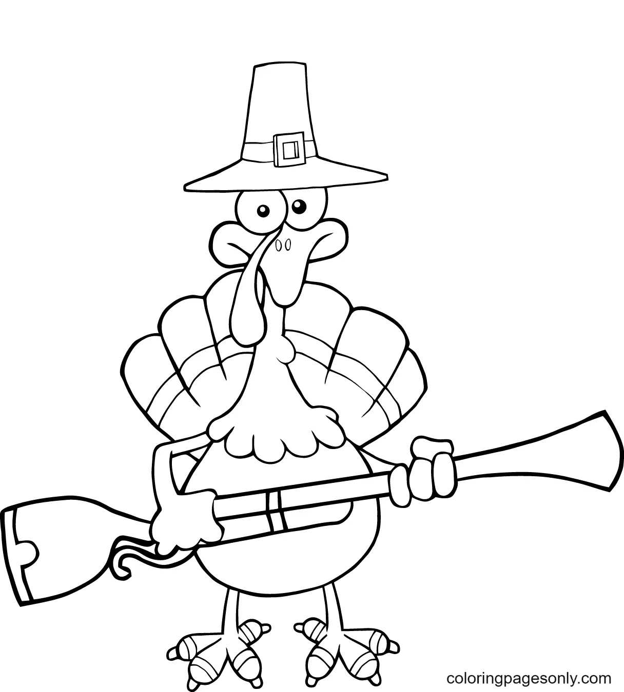 Turkey Coloring Pages 18